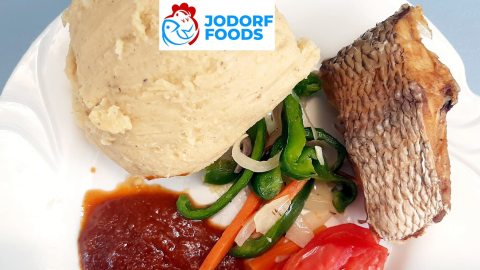 kenkey and fried fish: a taste of ghana